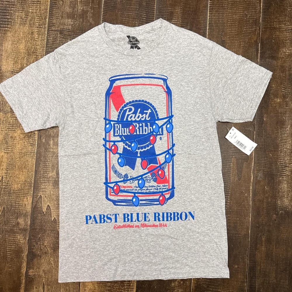 Pabst Blue Ribbon Graphic Beer Tee